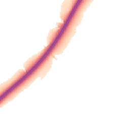 Night-time road noise heatmap for GL18 2DJ