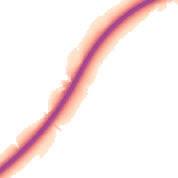 Night-time road noise heatmap for GL18 2DN