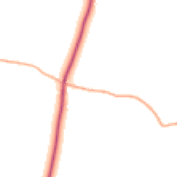 Daytime road noise heatmap for GL18 2DR