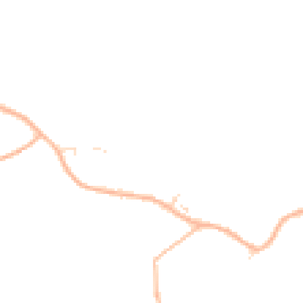 Daytime road noise heatmap for GL19 3AX