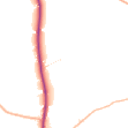 Daytime road noise heatmap for GL19 3AZ