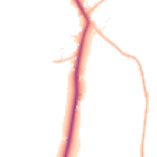 Daytime road noise heatmap for GL19 3BG