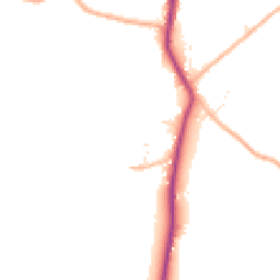 Daytime road noise heatmap for GL19 3BH