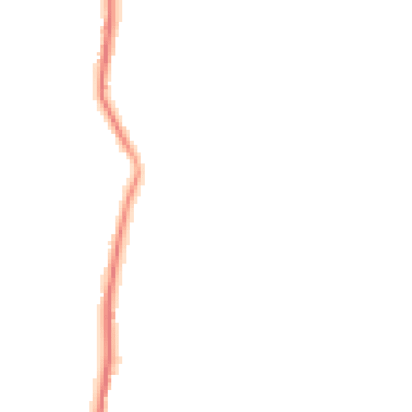 Night-time road noise heatmap for GL19 3BJ