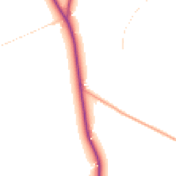 Daytime road noise heatmap for GL19 3BU