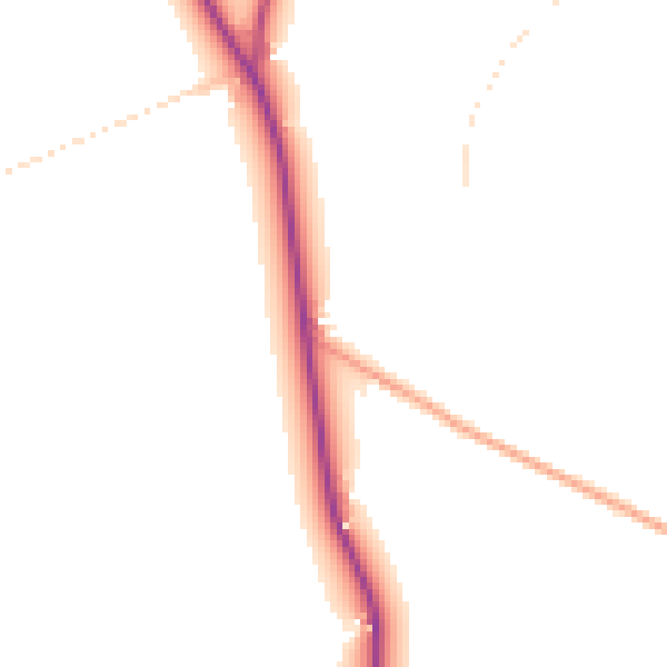 Daytime road noise heatmap for GL19 3BU