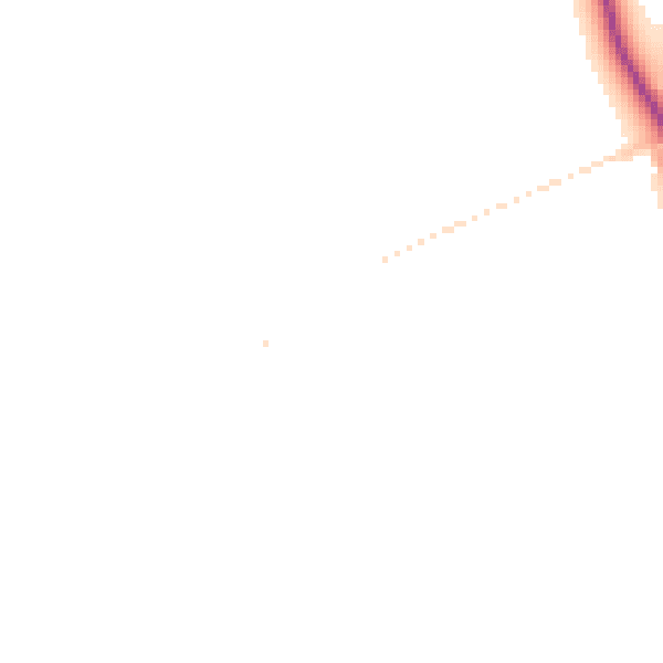 Daytime road noise heatmap for GL19 3BX
