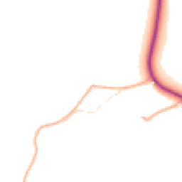 Daytime road noise heatmap for GL19 3DG