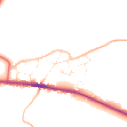 Daytime road noise heatmap for GL19 3DL