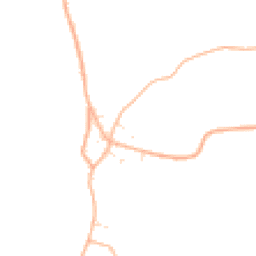 Daytime road noise heatmap for GL19 3LH