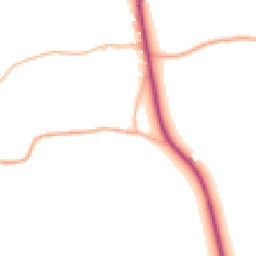 Daytime road noise heatmap for GL19 3NB