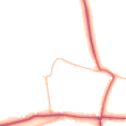 Daytime road noise heatmap for GL19 3QG