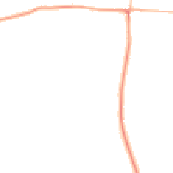 Night-time road noise heatmap for GL19 3RP