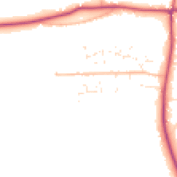Daytime road noise heatmap for GL19 3RS
