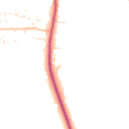 Daytime road noise heatmap for GL19 3SP