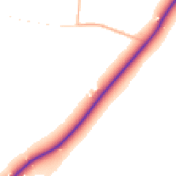 Daytime road noise heatmap for GL19 4AA