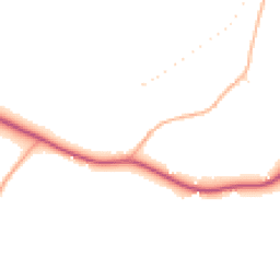 Daytime road noise heatmap for GL19 4DX