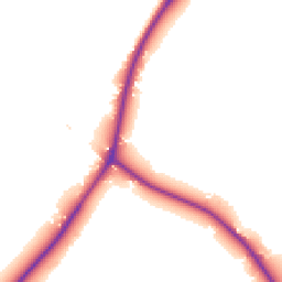 Daytime road noise heatmap for GL19 4FB