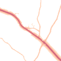 Daytime road noise heatmap for GL19 4HN