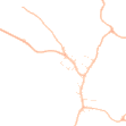 Daytime road noise heatmap for GL19 4JT