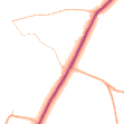Daytime road noise heatmap for GL19 4LT