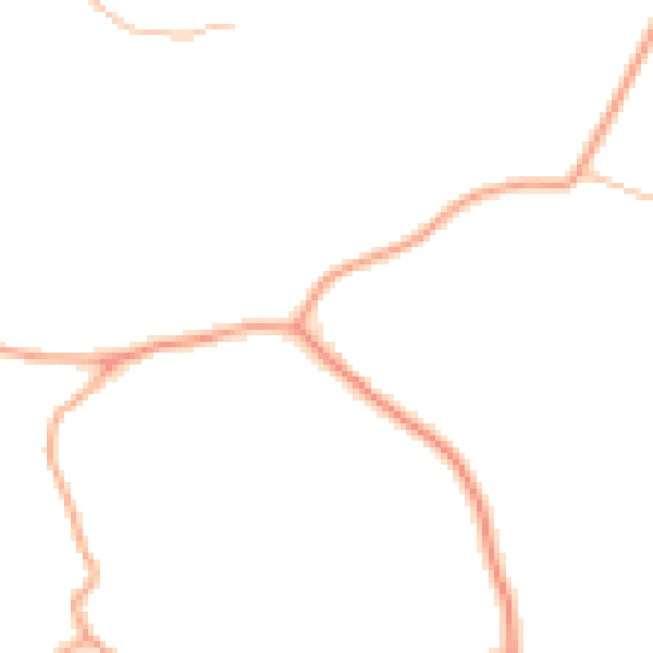 Daytime road noise heatmap for GL19 4NR