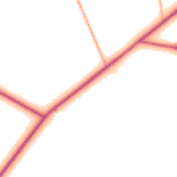 Daytime road noise heatmap for GL19 4NT