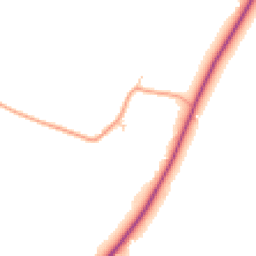 Daytime road noise heatmap for GL19 4NY