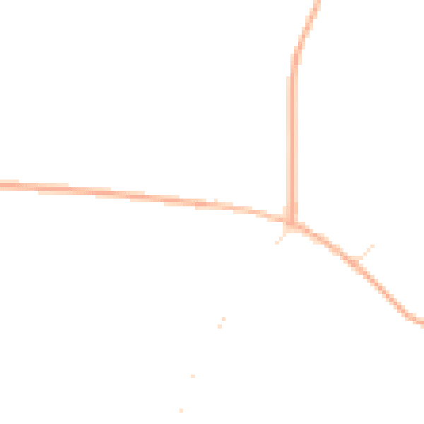 Daytime road noise heatmap for GL19 4QF