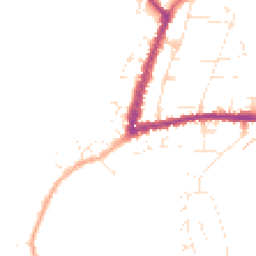 Daytime road noise heatmap for GL20 5AB