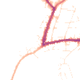Daytime road noise heatmap for GL20 5AE