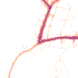 Daytime road noise heatmap for GL20 5AH