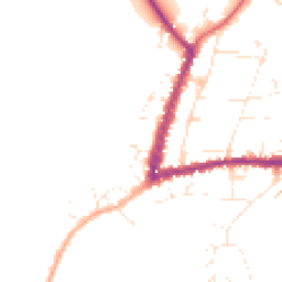 Daytime road noise heatmap for GL20 5AQ