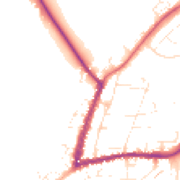 Daytime road noise heatmap for GL20 5BL
