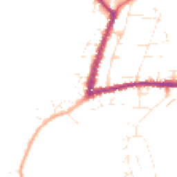Daytime road noise heatmap for GL20 5BP
