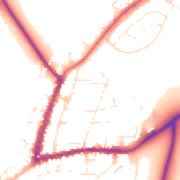Daytime road noise heatmap for GL20 5DF