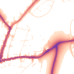 Daytime road noise heatmap for GL20 5DP