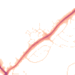 Daytime road noise heatmap for GL20 5FX
