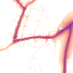 Daytime road noise heatmap for GL20 5QG