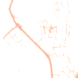 Daytime road noise heatmap for GL20 5SZ