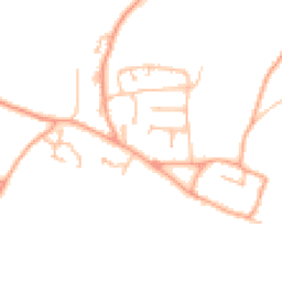 Daytime road noise heatmap for GL20 6BZ
