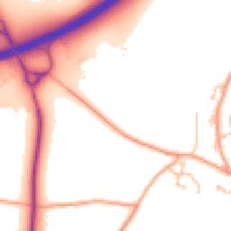 Daytime road noise heatmap for GL20 6DB