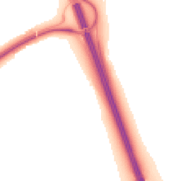 Night-time road noise heatmap for GL20 6DN