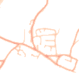 Daytime road noise heatmap for GL20 6DR