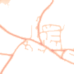 Daytime road noise heatmap for GL20 6DS