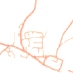 Daytime road noise heatmap for GL20 6DU