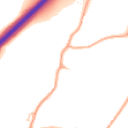 Daytime road noise heatmap for GL20 6DW