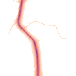 Daytime road noise heatmap for GL20 6ED