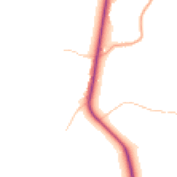 Daytime road noise heatmap for GL20 6EF