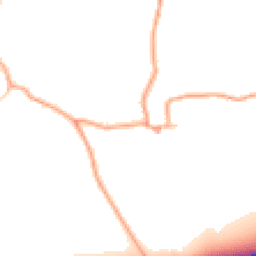Daytime road noise heatmap for GL20 6EY
